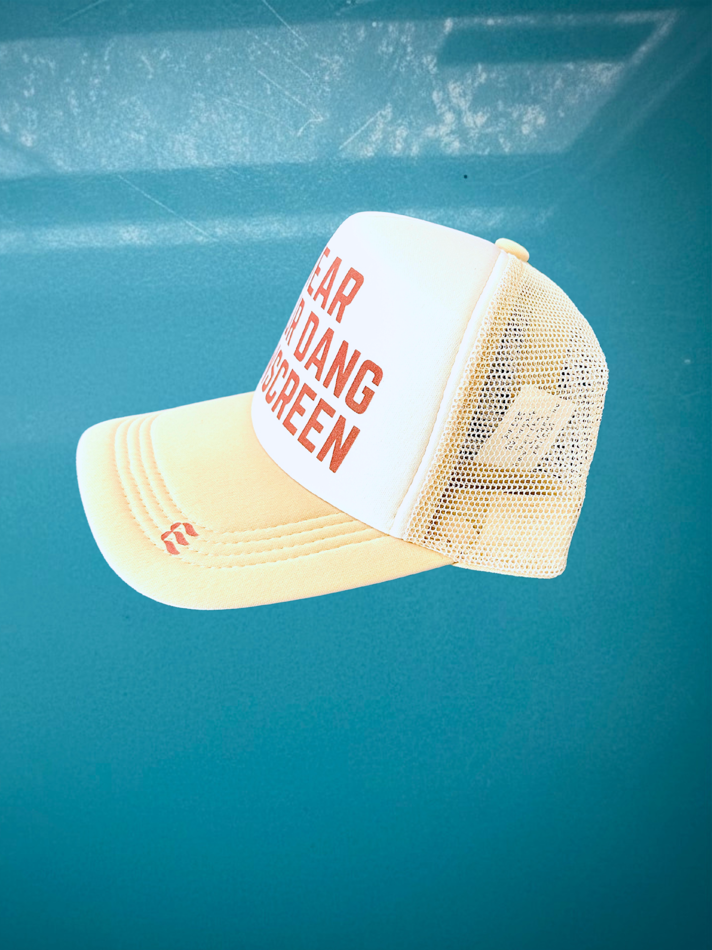 WEAR YOUR DANG SUNSCREEN HAT - Trucker Hat