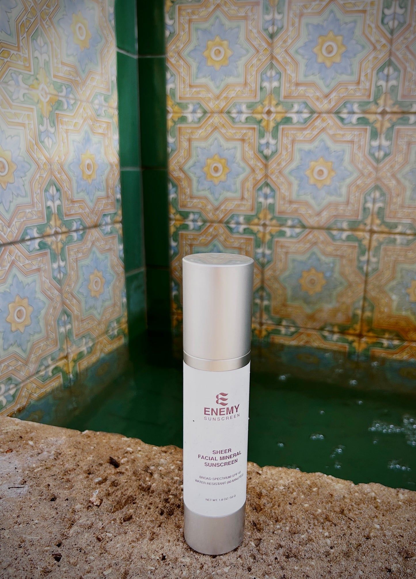 ENEMY Nº 1 - Sheer Facial Mineral Sunscreen