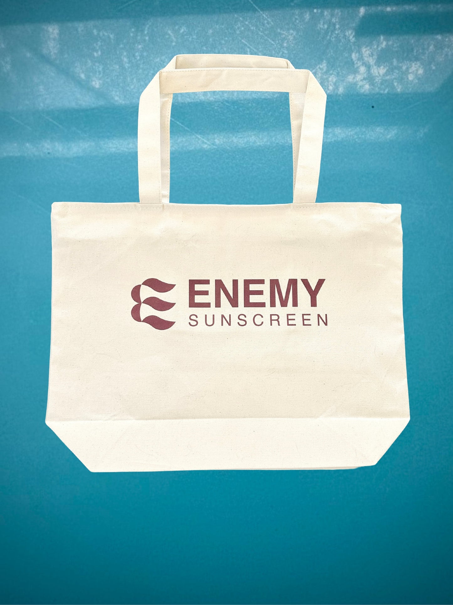 WEAR YOUR DANG SUNSCREEN TOTE BAG - Durable Canvas Tote with Inner Pocket